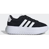 Leren sneakers Grand Court Platform Suede ADIDAS SPORTSWEAR. Leer materiaal. Maten 42. Zwart kleur