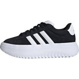 Leren sneakers Grand Court Platform Suede ADIDAS SPORTSWEAR. Leer materiaal. Maten 42. Zwart kleur