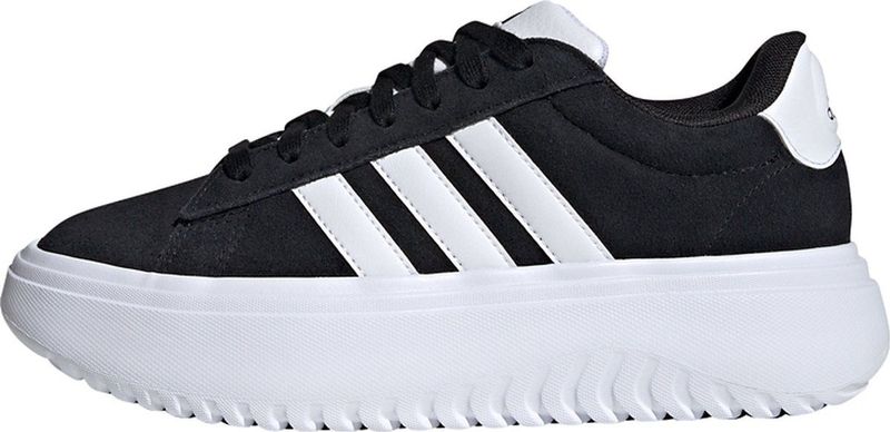 adidas - Grand Court Platform - Schoenen - Zwart - Synthetisch