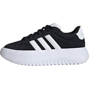 adidas GRAND COURT PLATFORM für Damen, schwarz, Gr. 37 ⅓ EU / 4,5 UK