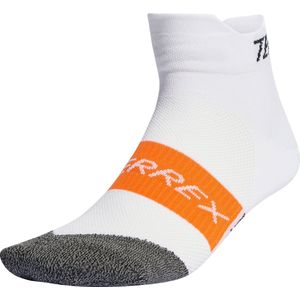 adidas - Terrex Agravic - Enkelhoge Trailrunningsokken - Zwart - 77% Gerecycled Polyester