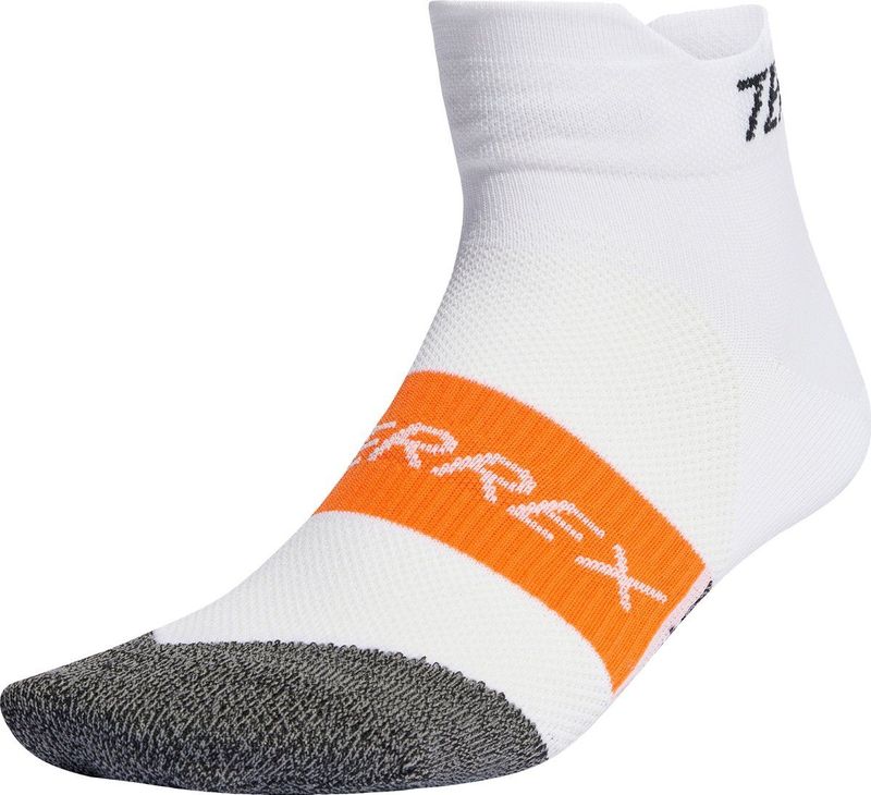 adidas - Terrex Agravic - Enkelhoge Trailrunningsokken - Zwart - 77% Gerecycled Polyester