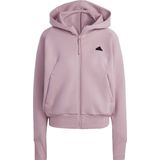 Adidas Z.N.E. Full-Zip Hoodie Trainingsjas Dames Running Roze