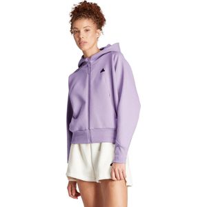 Adidas Z.N.E. Full-Zip Hoodie Trainingsjas Dames Running Roze