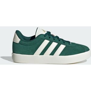 adidas Unisex Kids Vl Court 3.0 Sneaker, Groen Gebroken Wit Goud Metallic, 11.5 UK Child