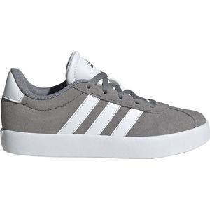 Adidas - VL Court 3.0 - Schoenen - Zwart - Suède - Gerecycled Materiaal