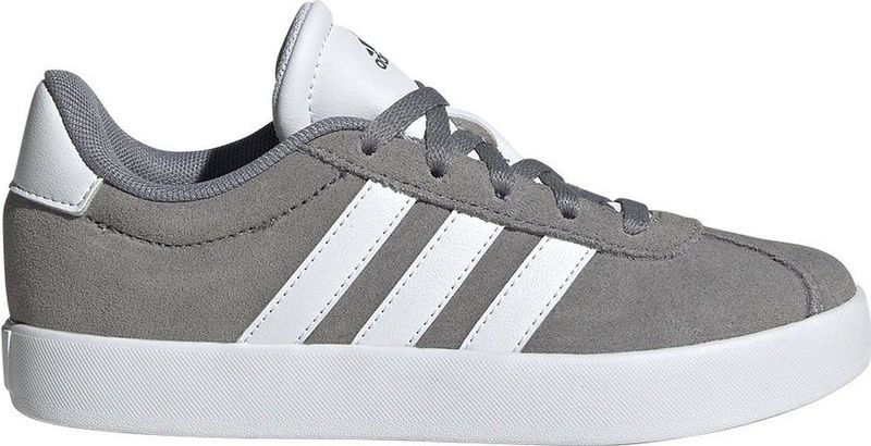 Adidas - VL Court 3.0 - Schoenen - Zwart - Suède - Gerecycled Materiaal