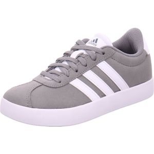 Adidas - VL Court 3.0 - Schoenen - Grijs - Suède - Kinderen