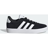Adidas - VL Court 3.0 - Schoenen - Grijs - Suède - Gerecycled Materiaal