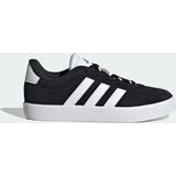 Adidas - VL Court 3.0 - Schoenen - Grijs - Suède - Gerecycled Materiaal