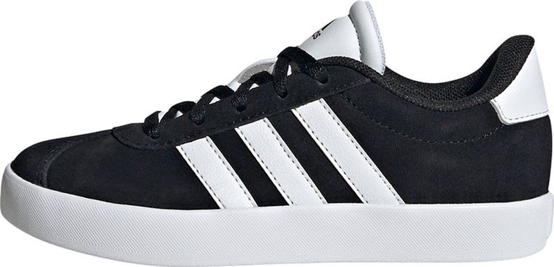Adidas - VL Court 3.0 - Schoenen - Grijs - Suède - Gerecycled Materiaal
