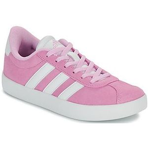 Sneakers in leer VL Court 3.0 ADIDAS SPORTSWEAR. Leer materiaal. Maten 37 1/3. Roze kleur