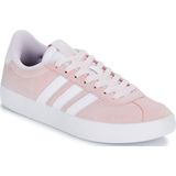 Sneakers VL Court 3.0 ADIDAS SPORTSWEAR. Leer materiaal. Maten 36. Roze kleur
