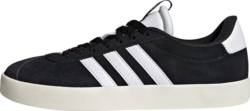 Adidas - Vl Court 3.0 - Schoenen - Zwart - Gecoat Leer