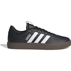 adidas VL Court 3.0 - Heren Sneakers Schoenen Zwart ID6286 - Maat EU 40 2/3 UK 7