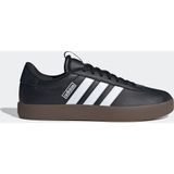 adidas VL Court 3.0 Sneakers Zwart Wit Donkerbruin