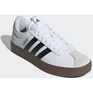 adidas Heren VL Court 3.0 Sneakers, Cloud White/Core Black/Grey One, 42 2/3 EU