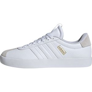 adidas sportswear adidas VL Court 3.0 Sneaker Damen JP5347 - core white/pulse magenta/gold met 41 1/3 für Damen, weiß, Gr. 43 ⅓ EU / 9 UK