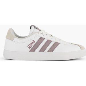 adidas Dames VL Court 3.0 Sneakers, Cloud White/Preloved Fig/Grey One, 39 1/3 EU