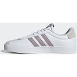 Sneakers VL Court 3.0 ADIDAS SPORTSWEAR. Leer materiaal. Maten 38. Wit kleur