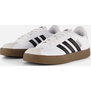 ADIDAS - VL Court 3.0 - Tennisschoenen - Wit - Multicolour - Rubberen Zool