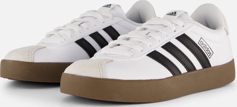Adidas VL Court Sneakers wit Synthetisch Dames