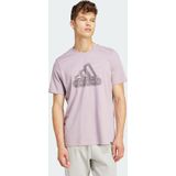 adidas - Growth Badge Graphic - T-shirt - Katoen