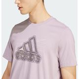 adidas - Growth Badge Graphic - T-shirt - Katoen