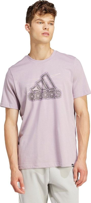 adidas - Growth Badge Graphic - T-shirt - Katoen