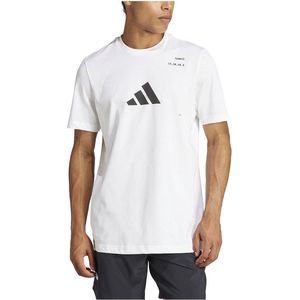 Adidas Tns Cat G T-shirt Met Korte Mouwen Wit M Man