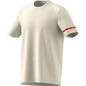 adidas Heren Brand Love Collegiate Graphic Tee, off white, S