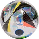 adidas EK 2024 Fussballliebe Training Voetbal Maat 5 Zilver Zwart Multicolor