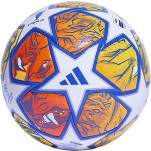 adidas Champions League Pro Voetbal Maat 5 Wit Blauw Geel Rood