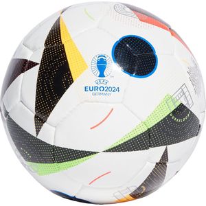 adidas EK 2024 Fussballliebe Pro Zaalvoetbal Maat 4 Wit Zwart Multicolor