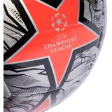 adidas Champions League Club Voetbal Maat 5 Zilver Rood Zwart