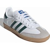 Sneakers - Samba - Zwart - Leer - Vetering met 7 Gaten