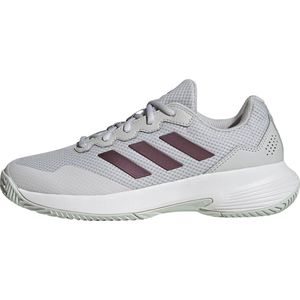 adidas Dames Gamecourt 2.0 Tennisschoenen Sneaker, Grey One Aurora Met Core Wit, 40 2/3 EU