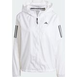 adidas Performance Own the Run Jack - Dames - Wit - 100% Gerecycled Polyester