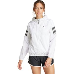 adidas Performance Own the Run Jack - Dames - Wit - 100% Gerecycled Polyester