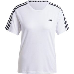 adidas - Own The Run 3 Stripes - T-shirt - Wit