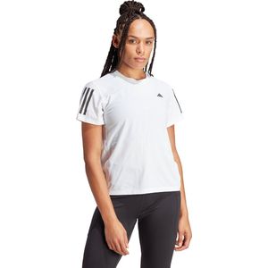 Adidas - Own The Run - Sportshirt - Zwart - Gerecycled Materiaal