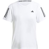 Adidas - Own The Run - Sportshirt - Zwart - Gerecycled Materiaal