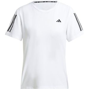 Adidas - Own The Run - Sportshirt - Zwart - Gerecycled Materiaal