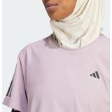adidas - Performance Own The Run - T-shirt - Paars - Dames