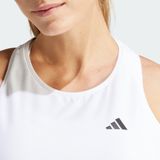 adidas - Own The Run Tanktop - Dames - Wit - Gerecycled Polyester
