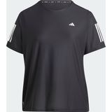 adidas - Hardloop-T-shirt - Zwart - 86% Gerecycled Polyester