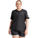 adidas - Hardloop-T-shirt - Zwart - 86% Gerecycled Polyester