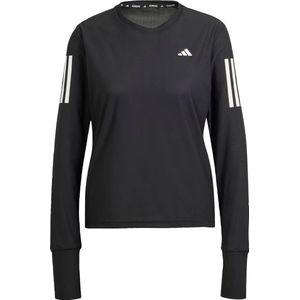 T-shirt met lange mouwen Own The Run adidas Performance. Polyester materiaal. Maten XL. Zwart kleur