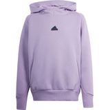 Adidas - Z.n.e - Hoodie - Grijs - 56% Katoen, 40% Gerecycled Polyester, 4% Elastaan