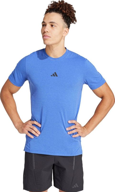 adidas Performance Designed for Training Workout T-shirt - Heren - Blauw